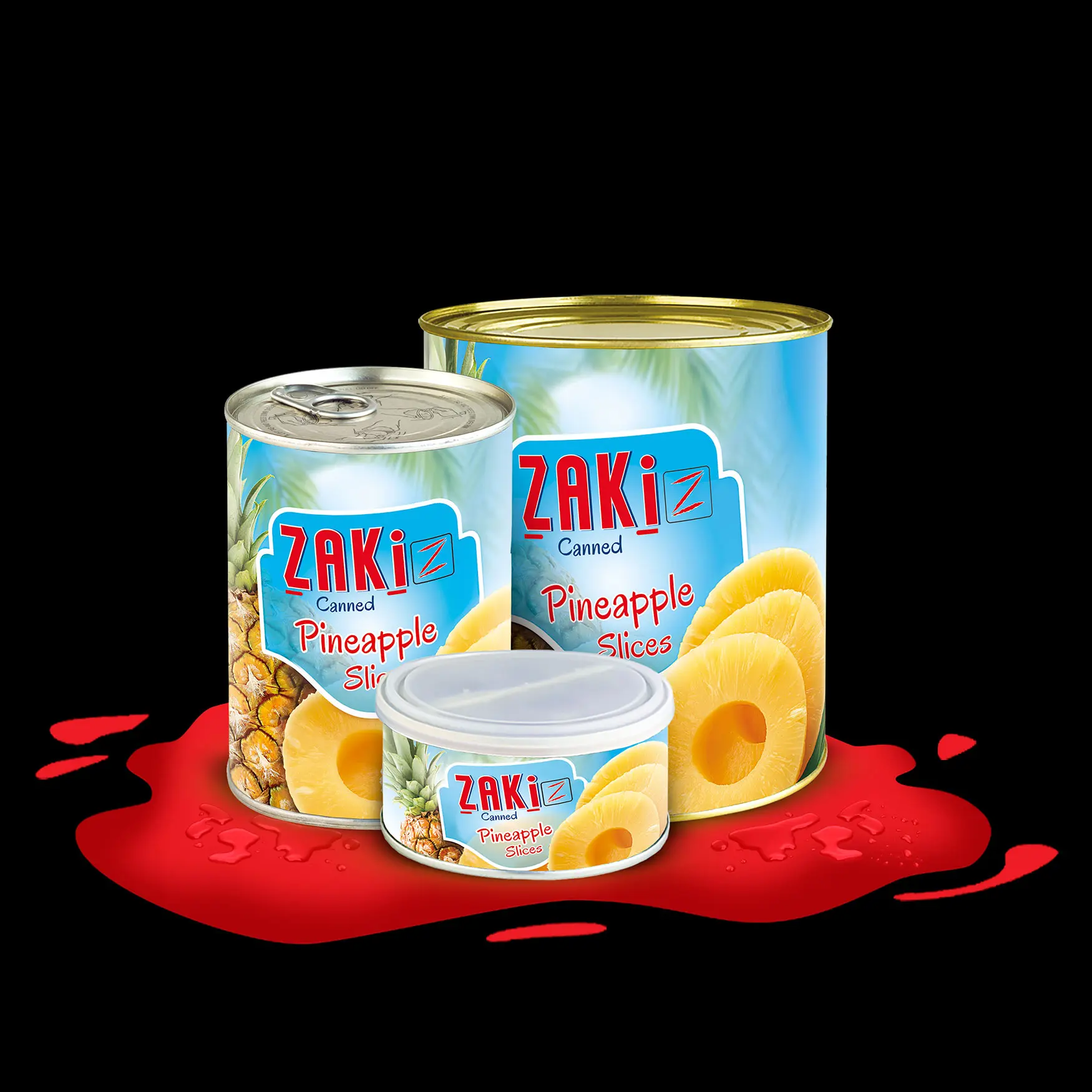 Canned pineapple Zaki Products