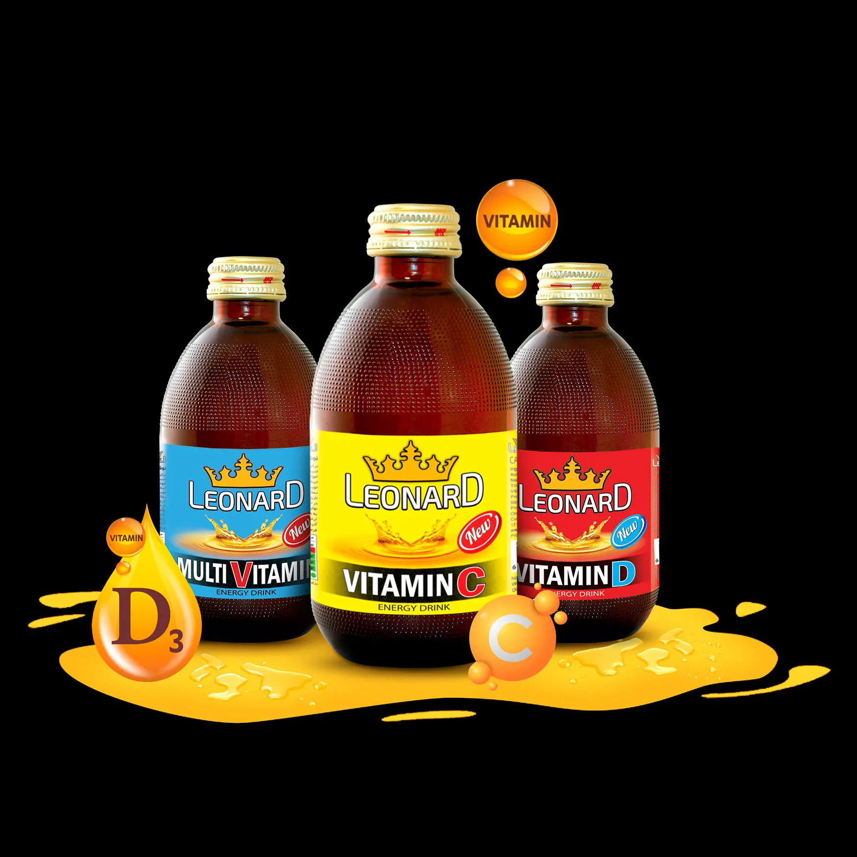 Energy Vitamin Drink Leonard Products