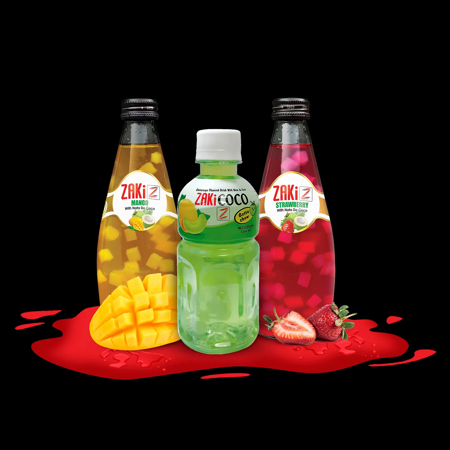 Nata De Coco Drink Zaki Products